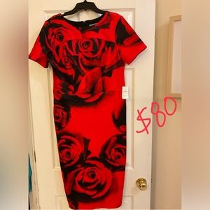 Michael KORS Red Rose Dress